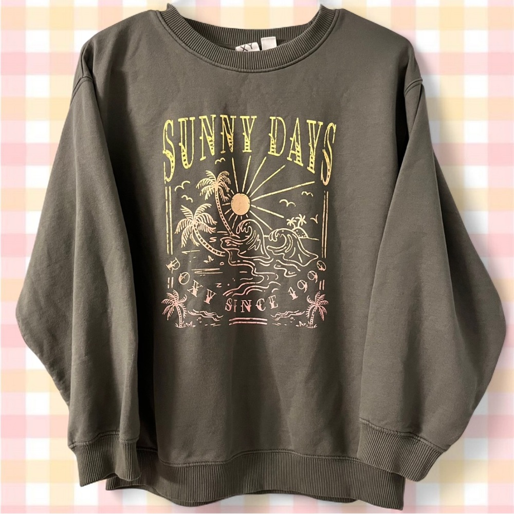 Roxy Girls Graphic Sweatshirt